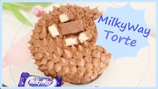 DIY  Schokoladen MilkyWay Torte  schnell amp einfach selber machen Back Lounge 2016  Rezept [upl. by Glaudia]