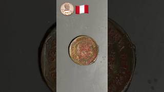 PERU 1nuevo sol coin restoration polishing shorts satisfying [upl. by Trilbee]