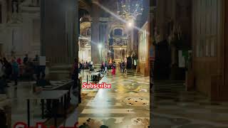 Italy Napoli church ⛪️🇮🇹 travel italy napoli youtube youtubeshorts ytshorts church [upl. by Oleic147]