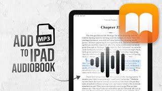 How to Add Mp3 File to iPad Audiobook tutorial [upl. by Notyap357]