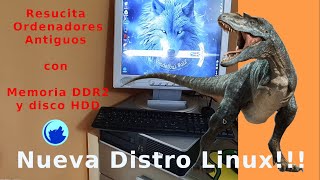 💥💥 Resucitamos 💥💥 un ordenador 🦖 del 2007 con DDR2 con 🐺 Vendefoul Wolf Linux actualízate [upl. by Ykvir749]