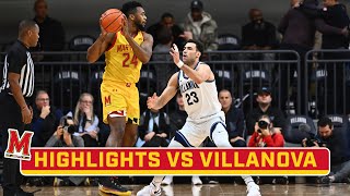 Maryland at Villanova  Highlights  Big Ten Mens Basketball  Nov 17 2023 [upl. by Gabriele]