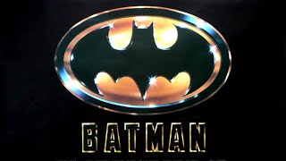 Batman 1989 Tim Burton Film  Michael Keaton  Jack Nicholson  Review [upl. by Medea]