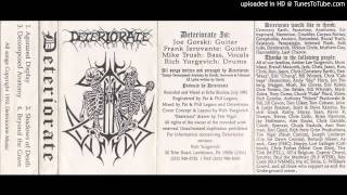 Deteriorate  Agonized Display Demo 1992 [upl. by Chemosh]