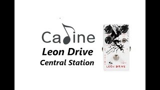 CaLine Central Station Leon Drive  overdrive OCD style  XTP Guitars [upl. by Harod846]