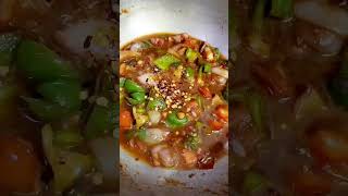 Chili Paneer Recipe 💕 spicy chilipaneer shorts Thelittlekitchenmoumita [upl. by Vallo]