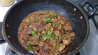 chicken Kaleji Masala Recipechicken Liver 10m Recipe By Yumms kitchen [upl. by Dacy920]