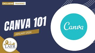 Canva 101  January 2024 [upl. by Guenzi724]