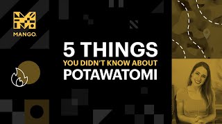 Welcome to episode 2 of our new ‘5 Things’ series 5 Things You Didn’t Know About Potawatomi [upl. by Eleets]