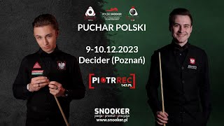 12 Mateusz Baranowski vs Marcin Nitschke Puchar Polski â€“ Snooker 2023 [upl. by Vergos505]