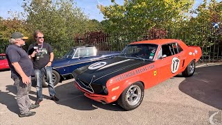 Alan and his 1968 Mustang GT Shelby Terlingua Racing Team Recreation at Autumn Motorsport Day 2023 [upl. by Giles3]