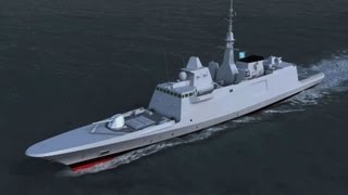 FREMM Frigate  DCNS [upl. by Harobed]