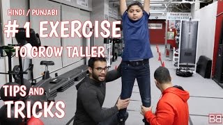 TIPS and TRICKS to GROW TALLER Hindi Punjabi [upl. by Lennahs]