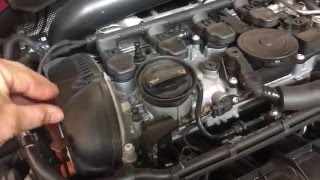 Failing VW 20T PCV Valve Diagnosis [upl. by Aube]