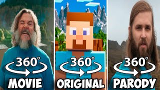 A Minecraft Movie vs Original vs Parody [upl. by Atiana]