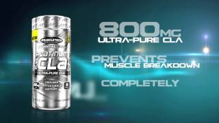 CLA  Platinum Pure CLA by MuscleTech [upl. by Morehouse800]