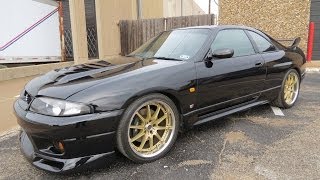 1997 Nissan Skyline GTR VSpec R33 Start Up Exhaust and In Depth Review [upl. by Ani909]