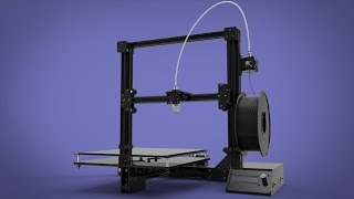 Micromake C1 3D Printer Working [upl. by Ametaf]