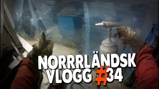 Norrländsk VLOGG 34  Fortsätter blästra underredet på Evon [upl. by Eednar]