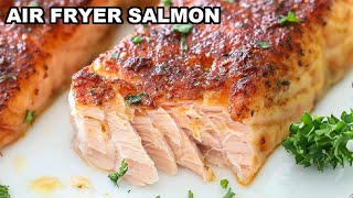 Perfect Air Fryer Salmon Recipe [upl. by Sahc]