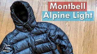 Montbell Alpine Light Down Jacket  Full Review [upl. by Keary286]