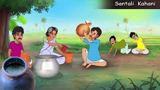 New Santali Cartoon Video 2023  Handi Vati  santali Cartoon  B2 Santali Cartoon [upl. by Chane]