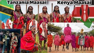 The KENYA Maasai 🇰🇪 vs TANZANIA Maasai 🇹🇿 [upl. by Harp761]