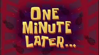 One minute later Spongebob time card [upl. by Mayda]