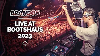 BRANDON live at Bootshaus 2023  Opening Set for JamesHype [upl. by Elaina]