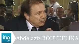 Abdelaziz Bouteflika face aux journalistes à Paris  Archive INA [upl. by Jenness986]