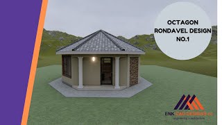 Small Rondavel House Design  ID RH0005 [upl. by Nester]