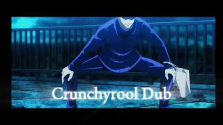 My Dub of Gojo Saturo vs Crunchyroll Dub of Gojo Saturo [upl. by Nira242]