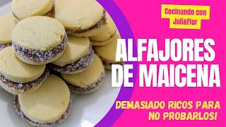 Alfajores de Maicena la mejor receta [upl. by Acherman184]