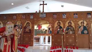 Divine Liturgy for St Demetrios Oct 26 2024 [upl. by Uuge]