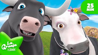 ESPECIAL 🌈 TORO LOLO Y LA VACA LOLA  MARATÓN Canciones Episodios y Juegos  El Reino Infantil [upl. by Carlen]