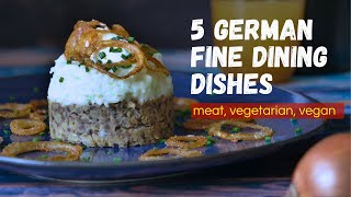 Modern German Cuisine  German Fine Dining Recipes [upl. by Boswall]