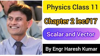 Physics Class 11 Chapter 2 Scalar Vector lec17 Scalar Product By Haresh Kumar [upl. by Susette]