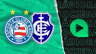 Bahia x Itabuna  BA  Campeonato Baiano  2024  Rádio Sociedade [upl. by Aniger]