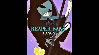 Canon Reaper Sans Vs Fanon Outer Sans UT Elimination Wheel [upl. by Annice770]