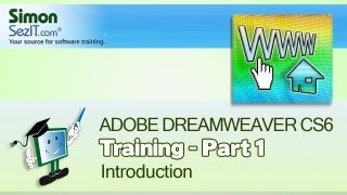 Dreamweaver CS6 Training  Part 1  Introduction  Creating a Website Course [upl. by Lerak715]