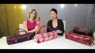 ニューヨーク在住フルート奏者の佐伯麻由によるフルータースクータバックのご紹介 NYC Flutist Mayu Saeki Introduces Fluterscooter Bags [upl. by Paris264]