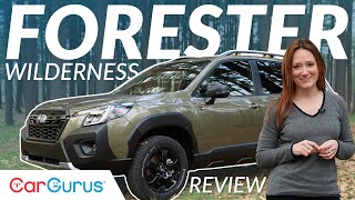 2022 Subaru Forester Wilderness Review  The Forester gets WILD [upl. by Wendel]