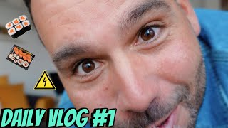 Daily Vlog 1 Steckdosen Problem Essen gehen [upl. by Baron]