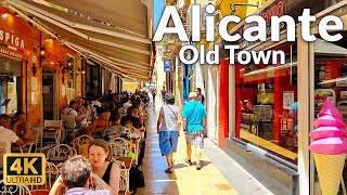 Explore Alicante Old Town Like Never Before  June 2023 Walking Tour  4K Ultra HD 60fps [upl. by Peterson]