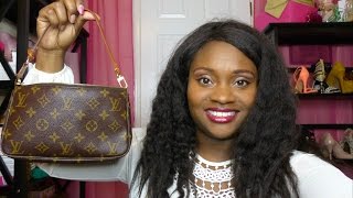 Louis Vuitton Pochette Accessories old model Unboxing [upl. by Aikkan]