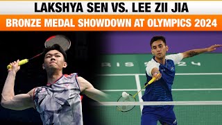 LIVE  Lakshya Sen vs Lee Zii Jia Bronze Medal Showdown at Paris Olympics 2024  News9 [upl. by Robins]