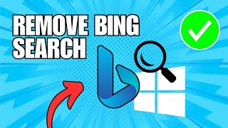 How To Remove Bing Search From Windows 11 amp Edge [upl. by Enylrac]