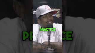 Allen Iverson quotPracticequot 🔥 shorts nba [upl. by Ihsir]