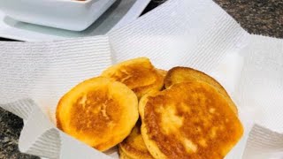 CORNMEAL PANCAKES recipe [upl. by Salakcin]