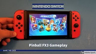 Nintendo Switch PInball FX3 Gameplay [upl. by Helmer]